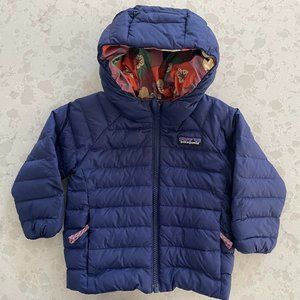 12-18 Month Patagonia Reversible Down Sweater Hoody